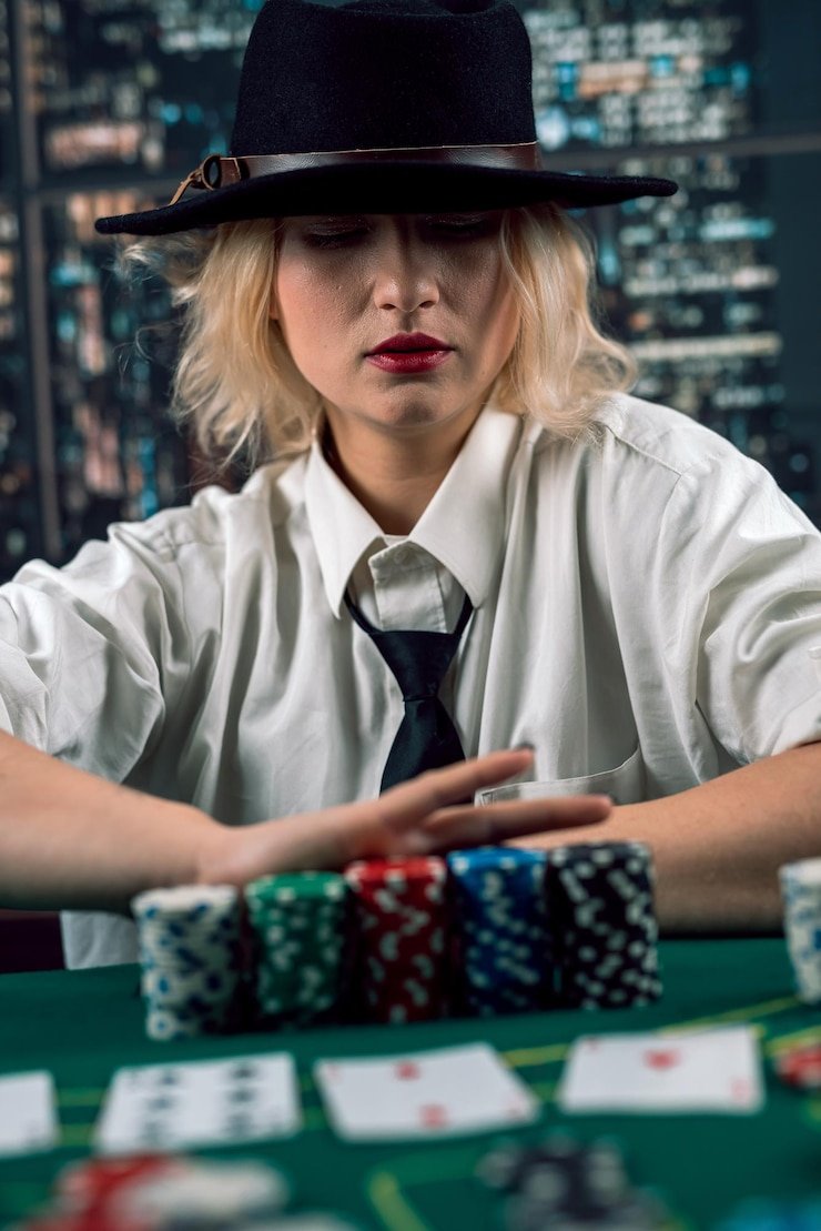 Caribbean Stud Poker table layout on laguna showing dealer position, player seat, and card placement zones